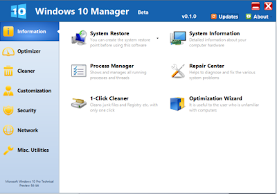 Windows 10 Manager 2.2.4 Full Version (32bit & 64bit) Crack Keygen Terbaru Gratis 