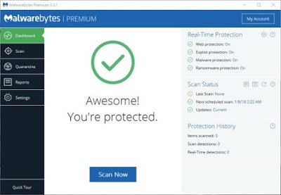 Malwarebytes Anti-Malware Premium v3.3.1.2183 Terbaru Final Full Version Malwarebytes Anti-Malware Premium v3.3.1.2183 Terbaru Final Full Version